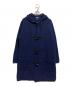 POLO RALPH LAUREN（ポロ・ラルフローレン）の古着「90’ｓニットダッフルコート」｜ネイビー