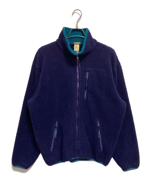 L.L.Bean（エルエルビーン）L.L.Bean (エルエルビーン) 80’ｓフリースジャケット パープル サイズ:Lの古着・服飾アイテム