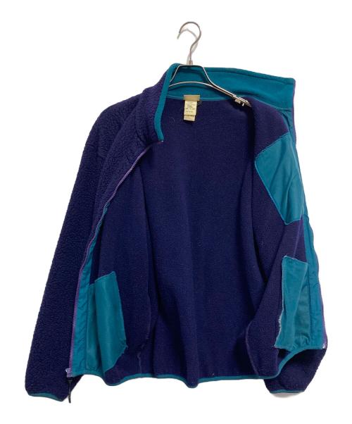 L.L.Bean（エルエルビーン）L.L.Bean (エルエルビーン) 80’ｓフリースジャケット パープル サイズ:Lの古着・服飾アイテム