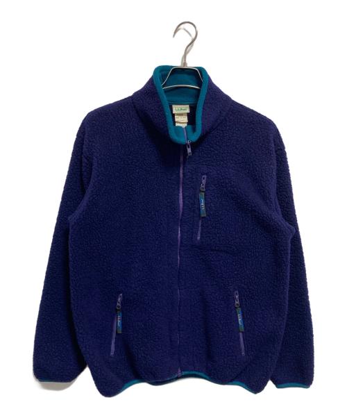 L.L.Bean（エルエルビーン）L.L.Bean (エルエルビーン) 80’ｓフリースジャケット パープル サイズ:Lの古着・服飾アイテム