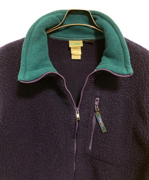 L.L.Bean（エルエルビーン）L.L.Bean (エルエルビーン) 80’ｓフリースジャケット パープル サイズ:Lの古着・服飾アイテム