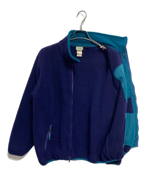 L.L.Bean（エルエルビーン）L.L.Bean (エルエルビーン) 80’ｓフリースジャケット パープル サイズ:Lの古着・服飾アイテム