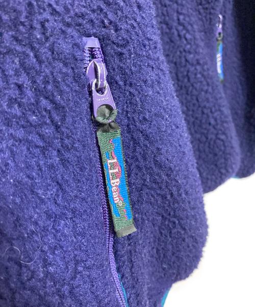 L.L.Bean（エルエルビーン）L.L.Bean (エルエルビーン) 80’ｓフリースジャケット パープル サイズ:Lの古着・服飾アイテム