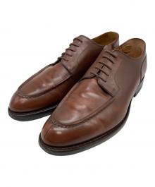 Jalan Sriwijaya（ジャランスリウァヤ）の古着「BLACK CALF Uチップシューズ」｜ブラウン