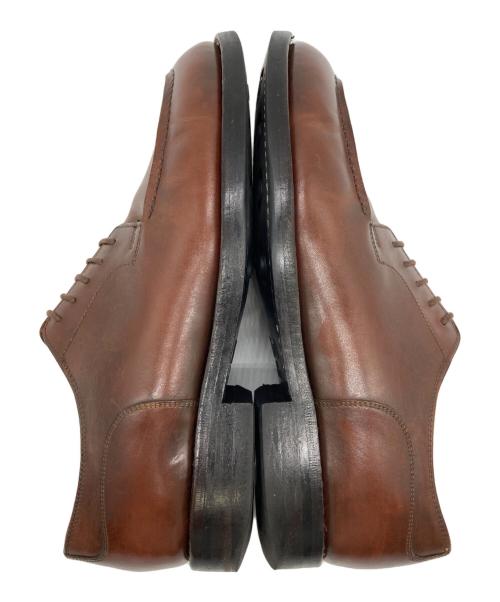 Jalan Sriwijaya（ジャランスリウァヤ）Jalan Sriwijaya (ジャランスリウァヤ) BLACK CALF Uチップシューズ ブラウン サイズ:43の古着・服飾アイテム