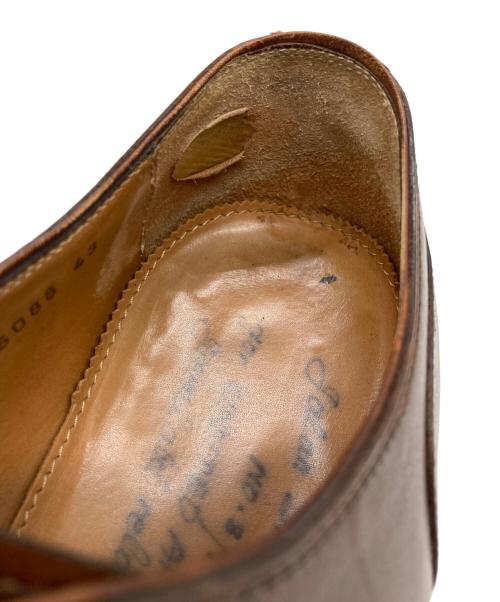 Jalan Sriwijaya（ジャランスリウァヤ）Jalan Sriwijaya (ジャランスリウァヤ) BLACK CALF Uチップシューズ ブラウン サイズ:43の古着・服飾アイテム