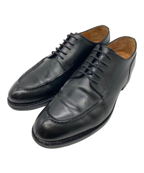 Jalan Sriwijaya（ジャランスリウァヤ）Jalan Sriwijaya (ジャランスリウァヤ) BLACK CALF Uチップシューズ ブラック サイズ:9の古着・服飾アイテム