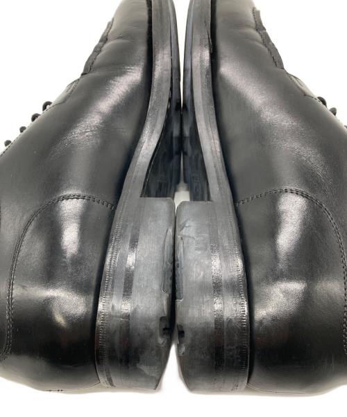 Jalan Sriwijaya（ジャランスリウァヤ）Jalan Sriwijaya (ジャランスリウァヤ) BLACK CALF Uチップシューズ ブラック サイズ:9の古着・服飾アイテム