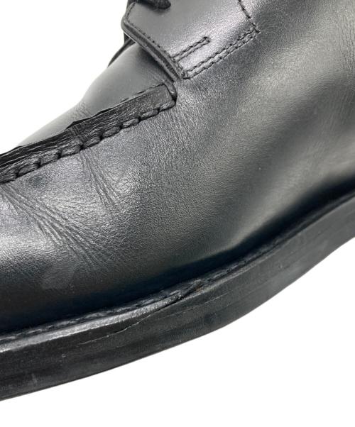 Jalan Sriwijaya（ジャランスリウァヤ）Jalan Sriwijaya (ジャランスリウァヤ) BLACK CALF Uチップシューズ ブラック サイズ:9の古着・服飾アイテム