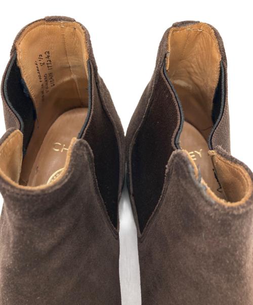 JOSEPH CHEANEY（ジョセフチーニー）Joseph Cheaney (ジョセフチーニー) FAWKES サイドゴアブーツ ブラウン サイズ:8 1/2の古着・服飾アイテム