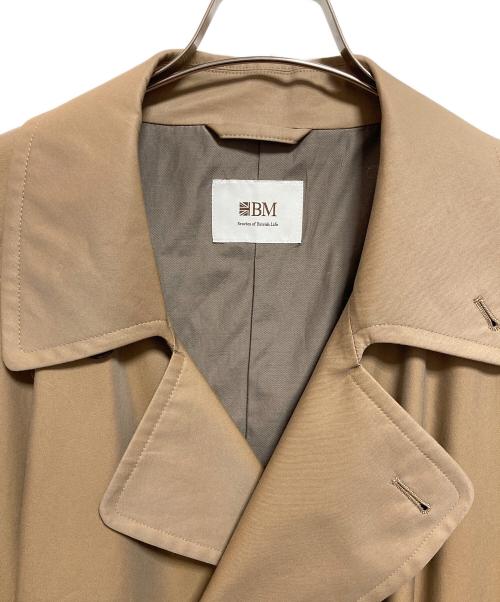 BRITISH MADE（ブリティッシュメイド）BRITISH MADE (ブリティッシュメイド) タイロッケンコート ベージュ サイズ:Lの古着・服飾アイテム