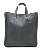 TOMOEトモエ）の古着「レザートートバッグ」｜ブラック