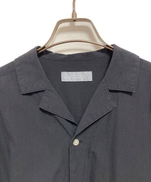 MACKINTOSH PHILOSOPHY（マッキントッシュ フィロソフィー）MACKINTOSH PHILOSOPHY (マッキントッシュ フィロソフィー) シャツワンピース ネイビー サイズ:2の古着・服飾アイテム