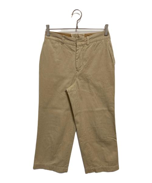 45R（フォーティファイブ・アール）45R (フォーティファイブ・アール) おこめチノのシャルロットパンツ ベージュ サイズ:-の古着・服飾アイテム