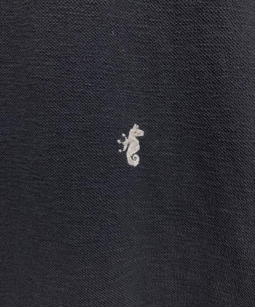 45R（フォーティファイブ・アール）45R (フォーティファイブ・アール) ジンバカノコの33色ポロドレス ネイビー サイズ:-の古着・服飾アイテム