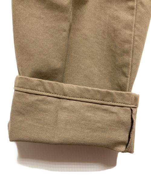 PT01（ピーティーゼロウーノ）PT01 (ピーティーゼロウーノ) DOWBLE TWISTED チノスラックス ベージュ サイズ:46の古着・服飾アイテム