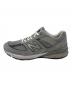 NEW BALANCE (ニューバランス) M990GL5 ローカットスニーカー グレー サイズ:28㎝：10000円