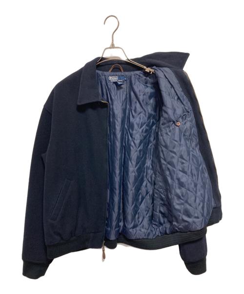 POLO RALPH LAUREN（ポロ・ラルフローレン）POLO RALPH LAUREN (ポロ・ラルフローレン) メルトンスイングトップ ネイビー サイズ:Lの古着・服飾アイテム