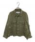 JOURNAL STANDARD（ジャーナルスタンダード）の古着「リネンミリタリージャケット」｜グリーン