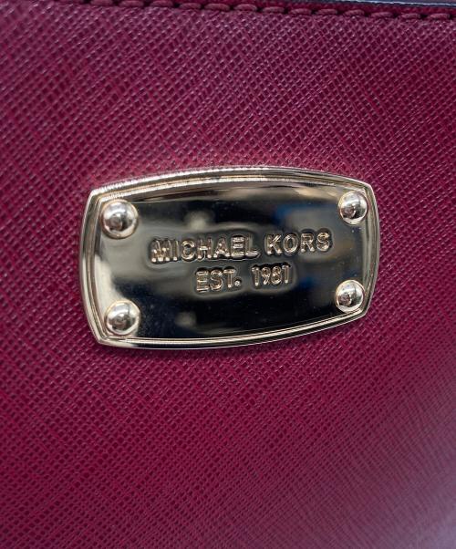MICHAEL KORS（マイケル・コース）MICHAEL KORS (マイケル・コース) ショルダーバッグ レッドの古着・服飾アイテム