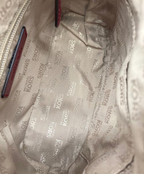 MICHAEL KORS（マイケル・コース）MICHAEL KORS (マイケル・コース) ショルダーバッグ レッドの古着・服飾アイテム
