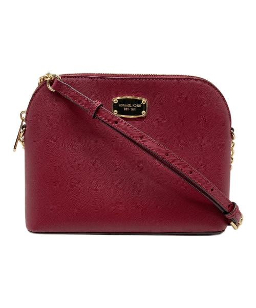 MICHAEL KORS（マイケル・コース）MICHAEL KORS (マイケル・コース) ショルダーバッグ レッドの古着・服飾アイテム