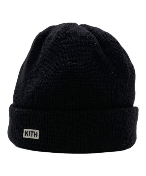 KITH（キス）KITH (キス) ニット帽 ブラック サイズ:FREEの古着・服飾アイテム