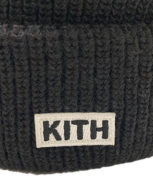 KITH（キス）KITH (キス) ニット帽 ブラック サイズ:FREEの古着・服飾アイテム