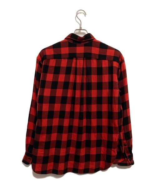 POLO RALPH LAUREN（ポロ・ラルフローレン）POLO RALPH LAUREN (ポロ・ラルフローレン) チェックシャツ オレンジ×ブラック サイズ:4の古着・服飾アイテム