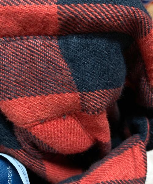 POLO RALPH LAUREN（ポロ・ラルフローレン）POLO RALPH LAUREN (ポロ・ラルフローレン) チェックシャツ オレンジ×ブラック サイズ:4の古着・服飾アイテム