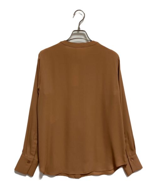 BEIGE（ベイジ）BEIGE (ベイジ) MAKALU フリルブラウス ベージュ サイズ:4の古着・服飾アイテム