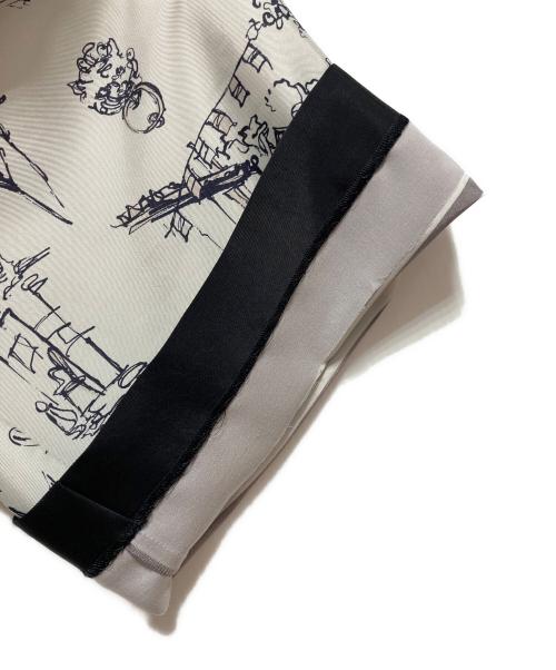TOMORROW LAND collection（トゥモローランドコレクション）TOMORROW LAND collection (トゥモローランドコレクション) プロヴァンスプリント ストレートパンツ ホワイト サイズ:34の古着・服飾アイテム