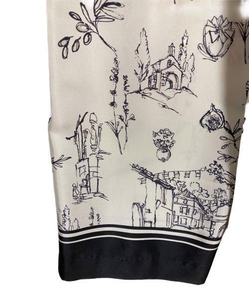 TOMORROW LAND collection（トゥモローランドコレクション）TOMORROW LAND collection (トゥモローランドコレクション) プロヴァンスプリント ストレートパンツ ホワイト サイズ:34の古着・服飾アイテム