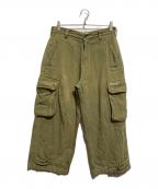 BADWAYバッドウェイ）の古着「M-47 color cargo pants」｜グリーン