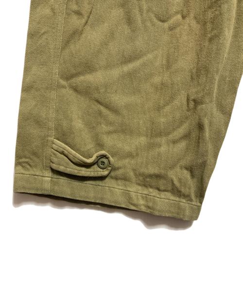 BADWAY（バッドウェイ）BADWAY (バッドウェイ) M-47 color cargo pants グリーン サイズ:Lの古着・服飾アイテム