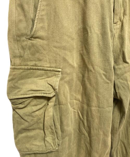 BADWAY（バッドウェイ）BADWAY (バッドウェイ) M-47 color cargo pants グリーン サイズ:Lの古着・服飾アイテム