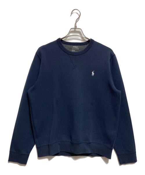 POLO RALPH LAUREN（ポロ・ラルフローレン）POLO RALPH LAUREN (ポロ・ラルフローレン) Vガゼットスウェット ネイビー サイズ:Lの古着・服飾アイテム