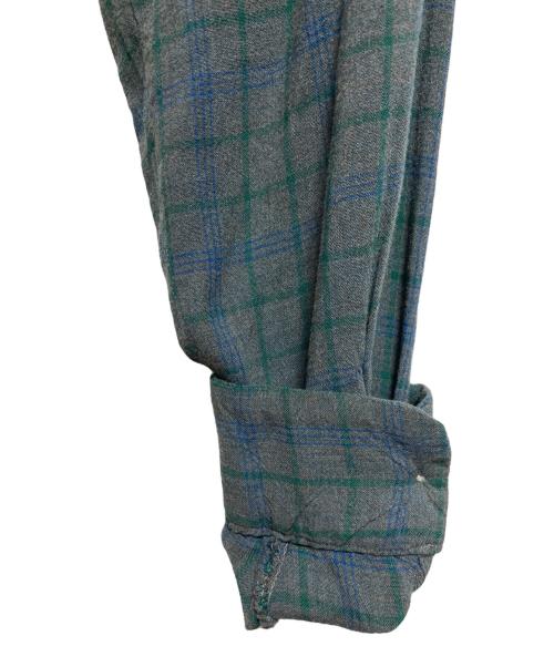 USED（ユーズド）USED (ユーズド) レーヨンオープンカラーシャツ グリーン サイズ:-の古着・服飾アイテム