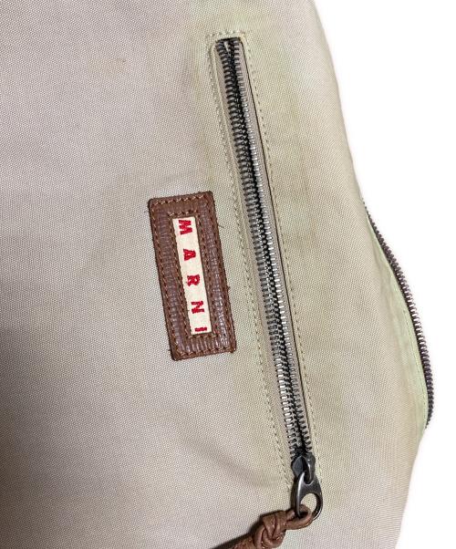 MARNI（マルニ）MARNI (マルニ) ナイロンショルダーバッグ ネイビーの古着・服飾アイテム