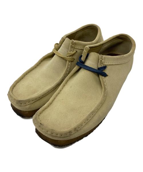CLARKS（クラークス）CLARKS (クラークス) ワラビーブーツ ベージュ サイズ:26.5の古着・服飾アイテム