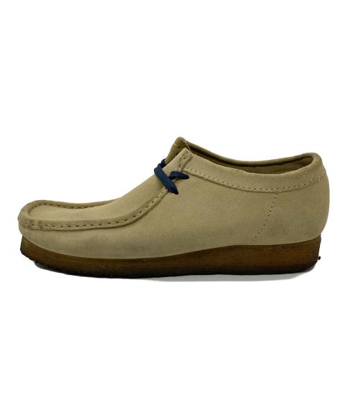 CLARKS（クラークス）CLARKS (クラークス) ワラビーブーツ ベージュ サイズ:26.5の古着・服飾アイテム