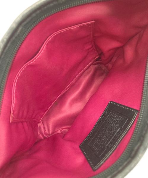 COACH（コーチ）COACH (コーチ) シグネチャー ワンショルダーバッグ ベージュの古着・服飾アイテム