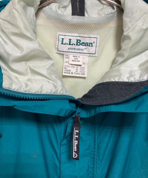 L.L.Bean（エルエルビーン）L.L.Bean (エルエルビーン) Stowaway GORE-TEXジャケット グリーン サイズ:Mの古着・服飾アイテム