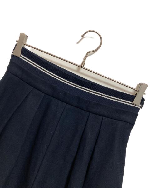 FOXEY NEWYORK（フォクシーニューヨーク）FOXEY NEWYORK (フォクシーニューヨーク) Pleated Shorts ネイビー サイズ:40の古着・服飾アイテム