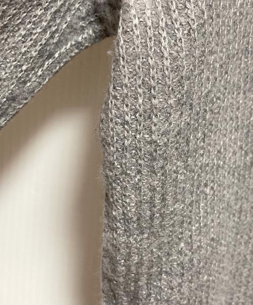 BOSS（ボス）BOSS (ボス) ウールシルクニット グレー サイズ:Lの古着・服飾アイテム