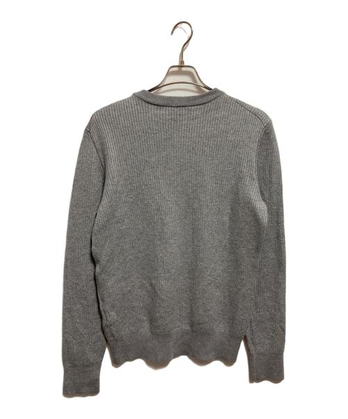 BOSS（ボス）BOSS (ボス) ウールシルクニット グレー サイズ:Lの古着・服飾アイテム