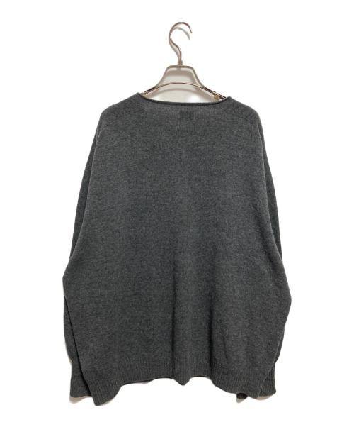 Spick and Span（スピック＆スパン）Spick and Span (スピック＆スパン) CHESS ルーズボートネックニット グレー サイズ:不明の古着・服飾アイテム