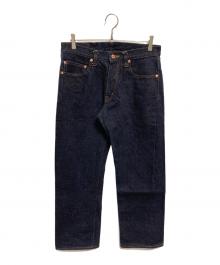 KOJIMA GENES（コジマジーンズ）の古着「セルビッチリジットデニムパンツ」｜インディゴ