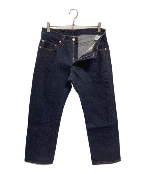 KOJIMA GENES（コジマジーンズ）KOJIMA GENES (コジマジーンズ) セルビッチリジットデニムパンツ インディゴ サイズ:33の古着・服飾アイテム