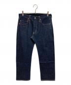 KOJIMA GENESコジマジーンズ）の古着「セルビッチデニムパンツ」｜インディゴ